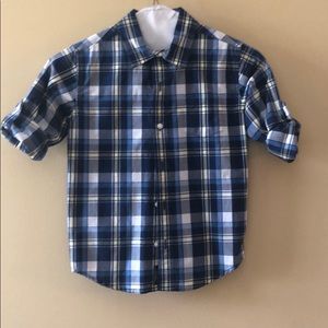 Boys Janie and Jack long sleeve button down.